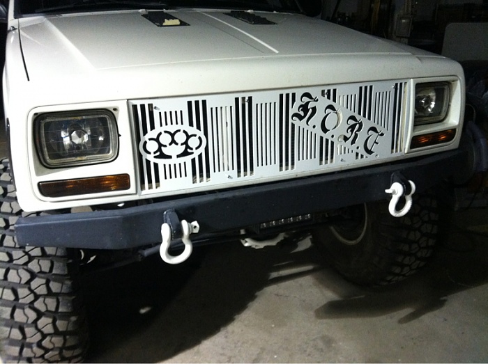 Custom jeep cherokee grille #3