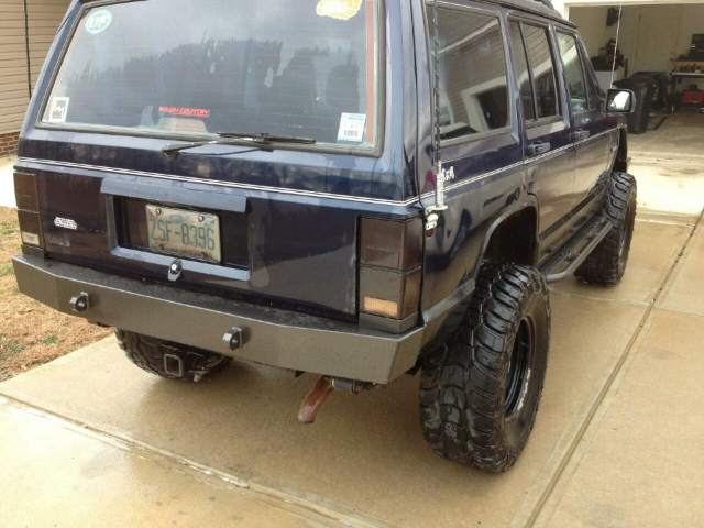 Rear bumper for 1998 jeep cherokee sport #2