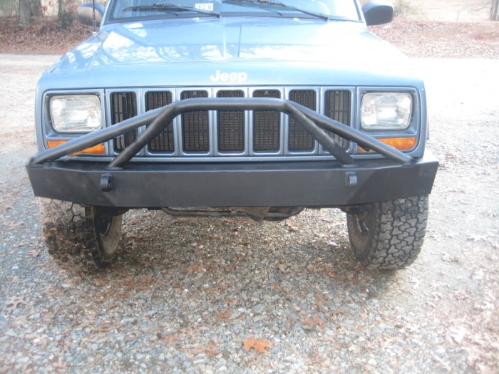 Jeep cherokee front bumper build #5