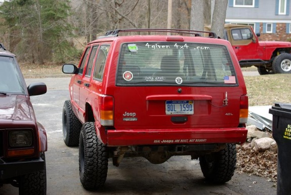 1999 Jeep cherokee classic lift kit
