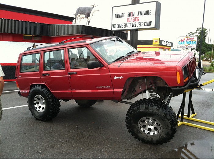 Seafoam jeep cherokee xj #4