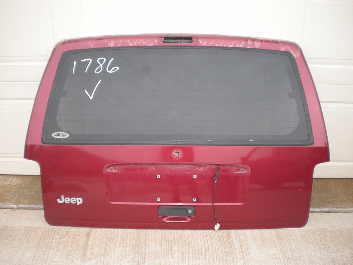 Jeep xj rear hatch