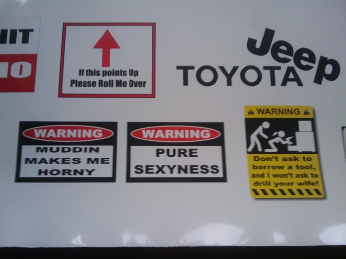 Jeep cherokee bumper stickers #2