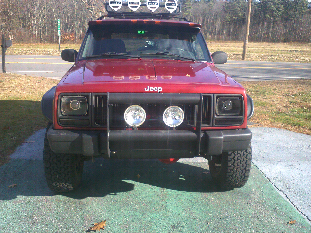 1998 Jeep cherokee bumper guard
