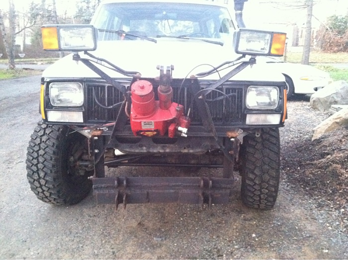 Cherokee jeep plow snow #4
