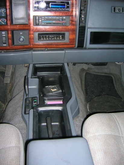 Jeep cherokee police center console #3
