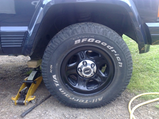 Jeep stock steel wheels #4