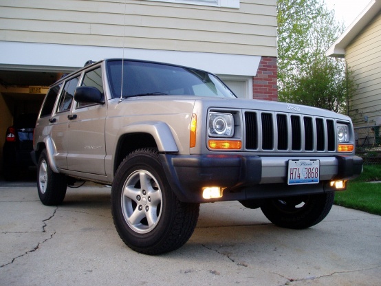 1995 Jeep grand cherokee lights flashing