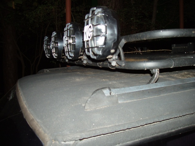 Wiring roof rack lights jeep #5