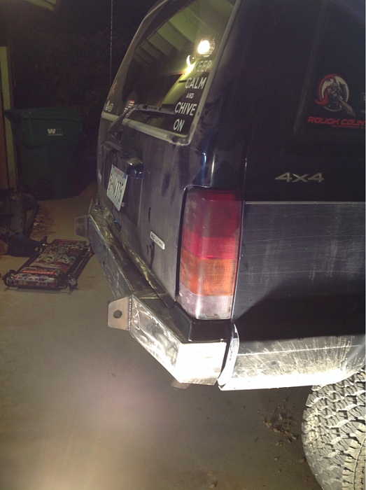 Jeep cherokee bumper end cap removal