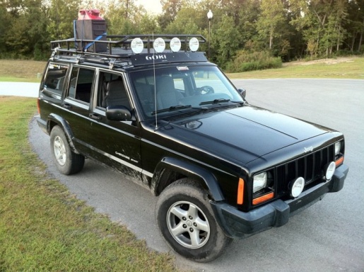 Jeep roof rack mounting kit #4