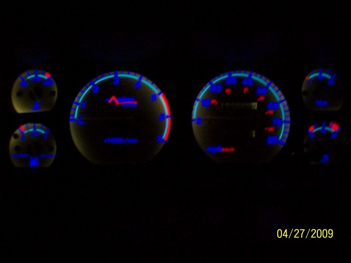 Glow gauges jeep cherokee