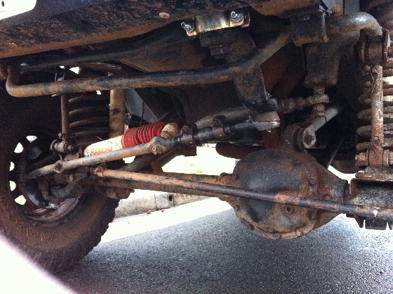 Jeep grand cherokee steering damper problem #4