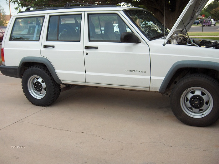 Jeep cherokee steel wheels