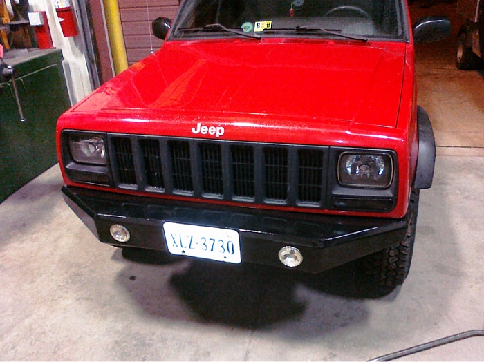 Homemade bumpers for jeep cherokee #3