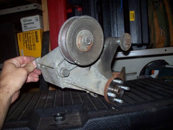 99 Jeep cherokee ac bypass pulley #1