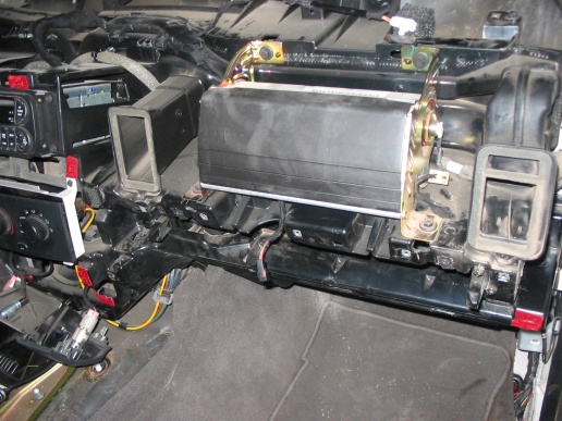 Core evaporator jeep leak