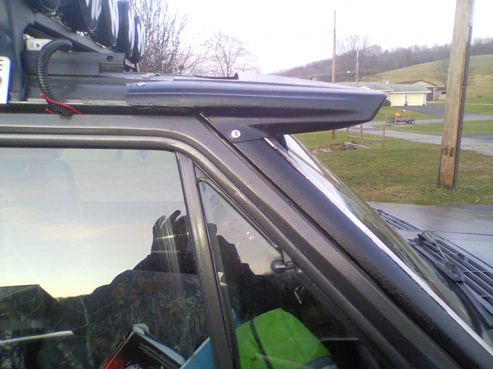 Jeep cherokee vents visor #2