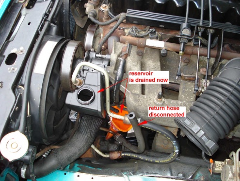 Replace power steering hose jeep grand cherokee #4