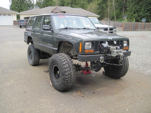Jeep cherokee xj axle width #5
