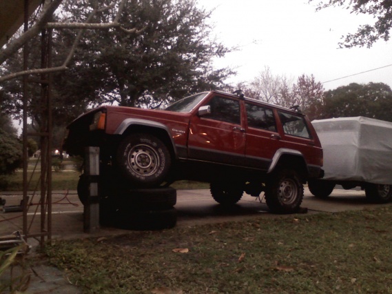 Jeep xj prerunner suspension #3