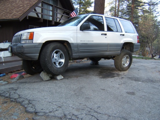 Jeep cherokee homemade sway bar disconnects