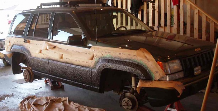 Do it yourself bed liner jeep