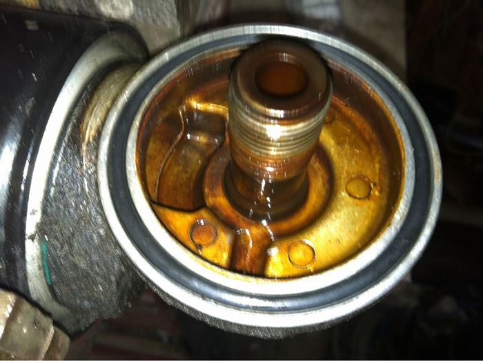 Jeep cherokee oil filter adapter leak #4