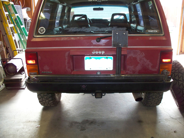 Jeep spare tire carrier plans #5