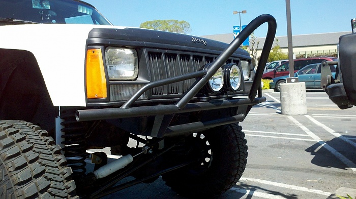 Jeep grand cherokee tube bumpers