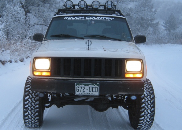 Jeep cherokee roof lights #3