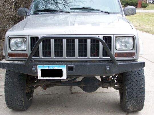 Homemade jeep cherokee bumpers #4