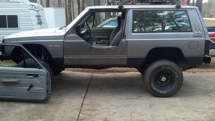 Jeep cherokee half doors #5