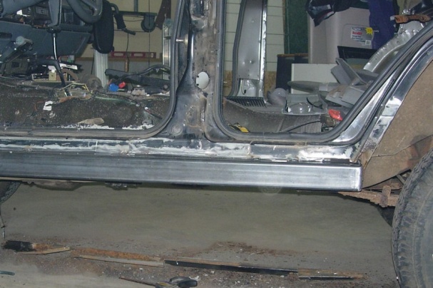 1995 Jeep cherokee rocker panel repair #2