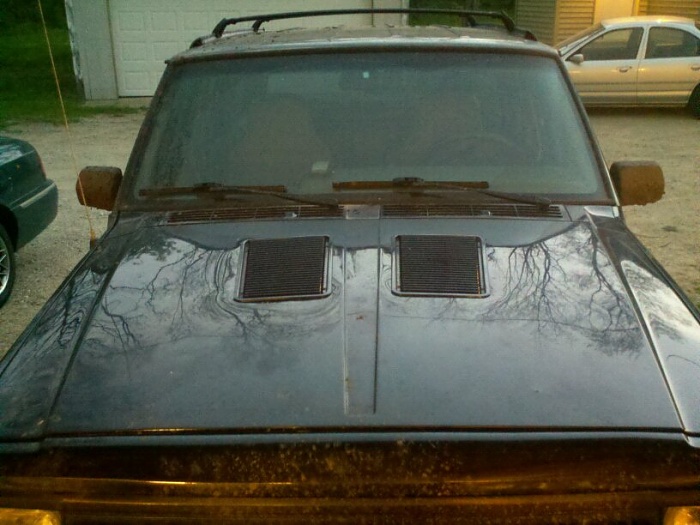 Lebaron hood vents jeep #5