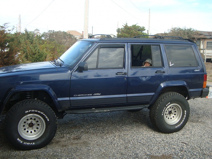 Jeep xj 4.5 lift 33 tires #5