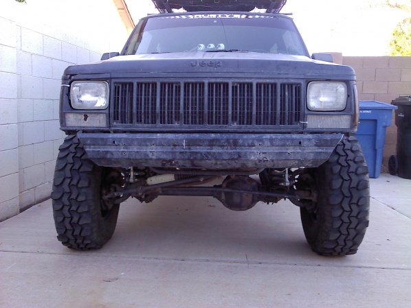 Jeep cherokee bumper corners