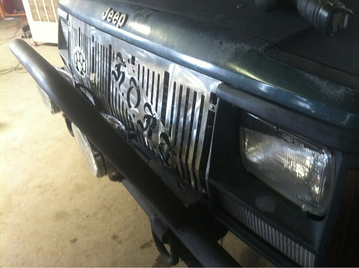 Hooligan Off Road Custom XJ Grill!! - Page 2 - Jeep ...