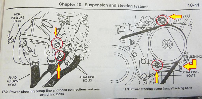 tighten tensioner pulley bolt