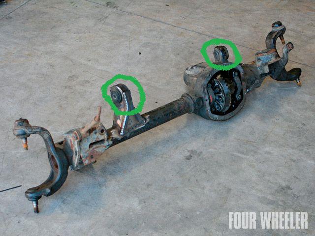 Jeep Cherokee XJ Front Axle Swap