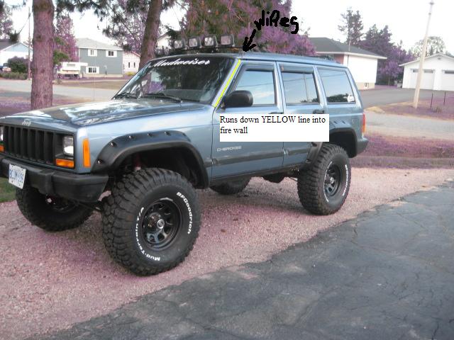 xj roof lights