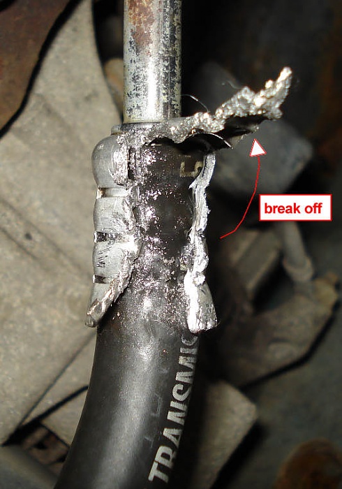 Transmission coolant lines leak ford mustang #9