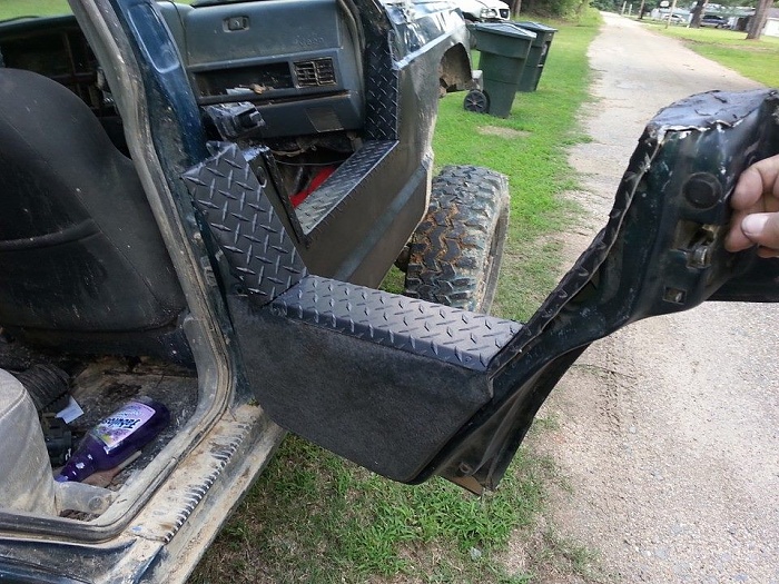 Half Doors Build Really 1 3rd No Welding Jeep Cherokee Forum