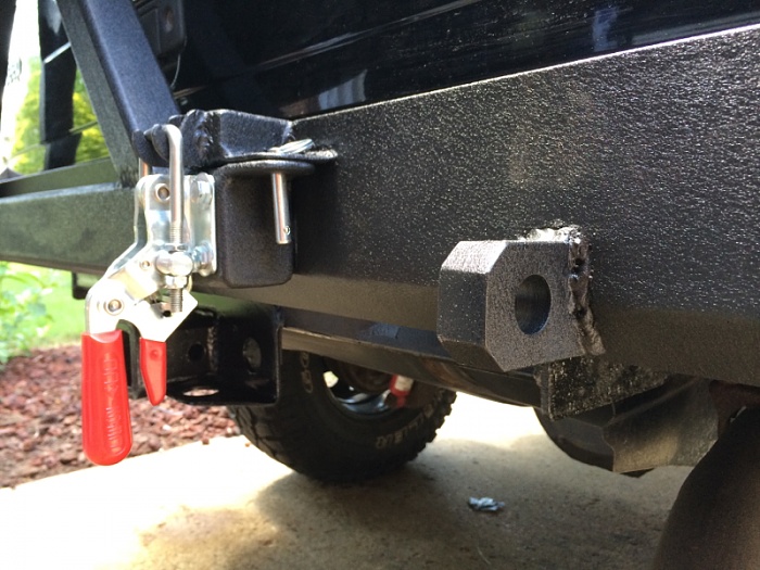 Kelly4 S Rear Bumper And Swingout Tire Carrier Build Jeep