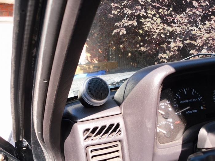 jeep xj tweeter mount