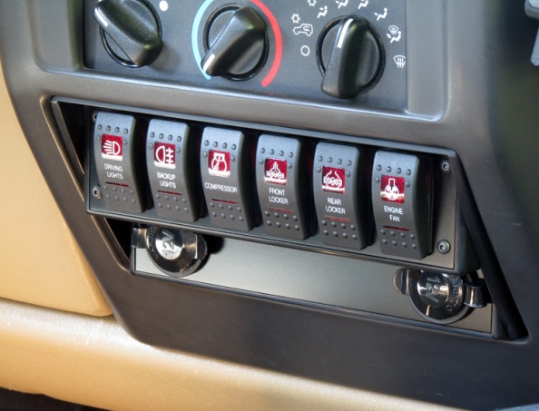 jeep toggle switch panel