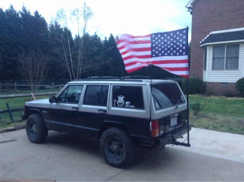 Flag mounts - Jeep Cherokee Forum