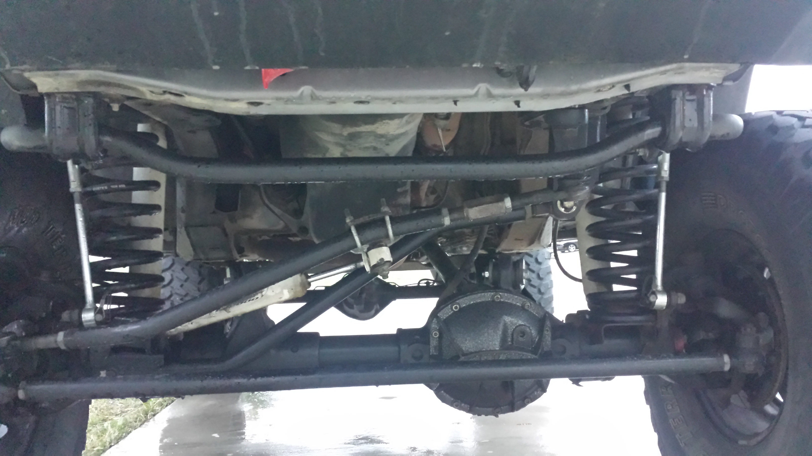 Jeep Cherokee XJ with Grand Cherokee WJ front swaybar Jeep Cherokee Forum