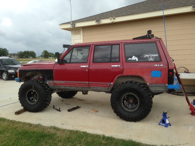 Jeep Cherokee Light Bar | Low Profile 50 LED Mount | Jeep XJ (84-01)