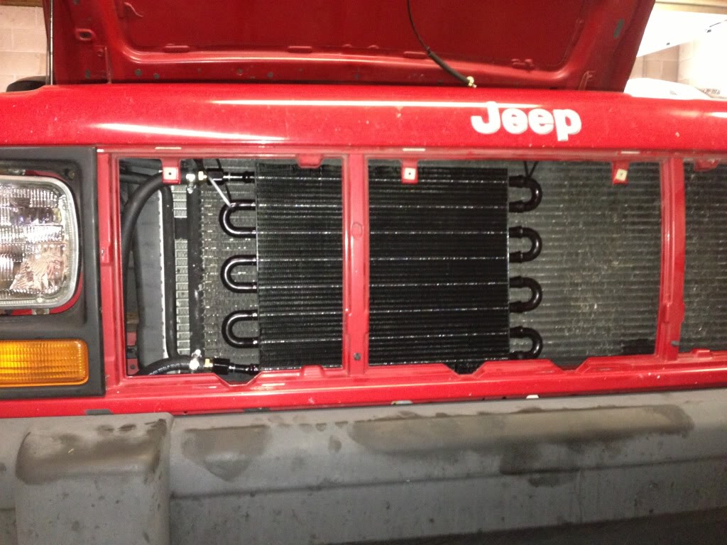 Installed Aftermarket Trans Cooler Jeep Cherokee Forum